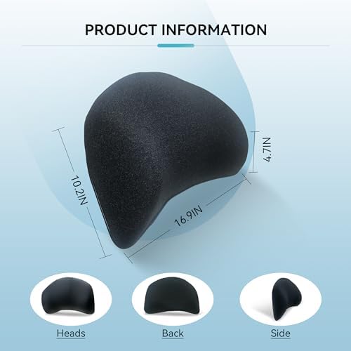 Super Snug Lumbar Support Pillow for Car, 100% Memory Foam Back Support - Image 2
