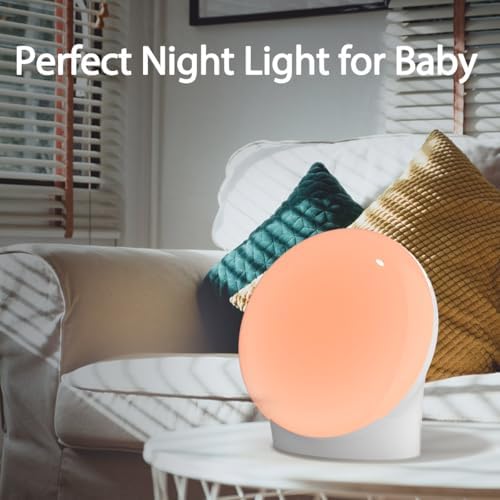 BrownNoise White Noise Machine with 30 Soothing Sound Sound Machine 12 Colors Night Light with 36 Volume Levels and Memory Function 4 Timers 10 Adjustable Brightness Sleep Machine for Baby Adults Kids - Image 2