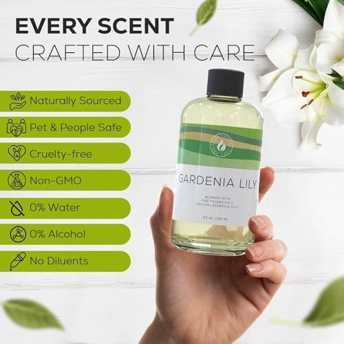 Aroma Country Gardenia Lily Luxury Diffuser Oil Refill (8.5 Fl Oz) - Image 5