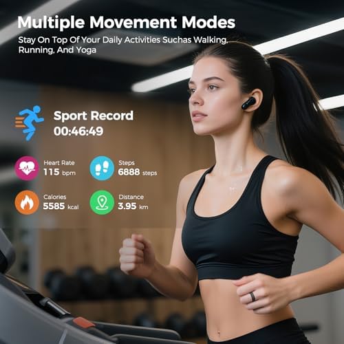 Smart Ring for Women & Men, Health Tracker Ring, Fitness Tracker Ring - Image 5