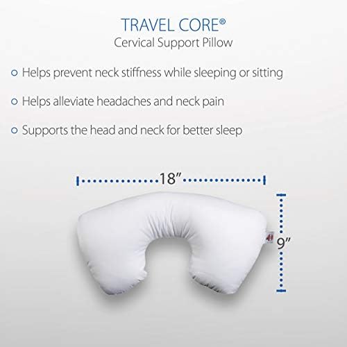 Travel Core Ergonomic Cervical Pillow for Neck Pain Relief, Travel - Image 6