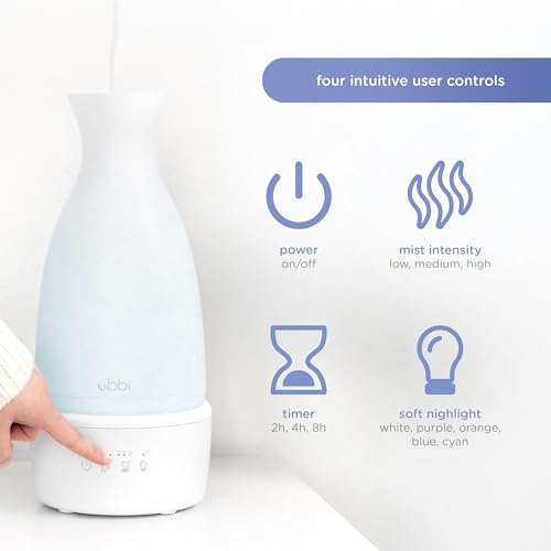 Ubbi Ultrasonic Humidifier, Easy Top-Fill Design - Image 6