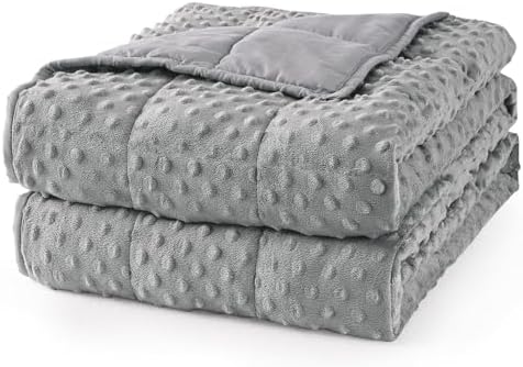 Mr. Sandman Weighted Blanket for Adults, Queen Size 12 lbs, 60 x 80 Inches by MrSandman
