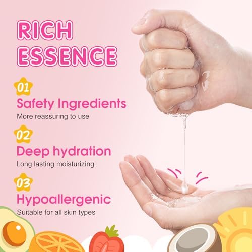 KONEUK 9 Pack Fruit Face Masks Skincare for Kids, Skin Care for Teens Women - Image 5