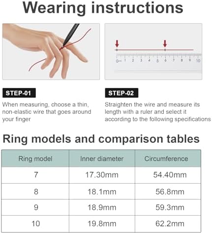 Smart Ring for Women-Men,Tracks Heart Rate, Sleep, SpO2, HRV. 128 Sports Modes, IP68 Waterproof, Gesture Control, No Subscription, iOS & Android Compatible (10) - Image 3
