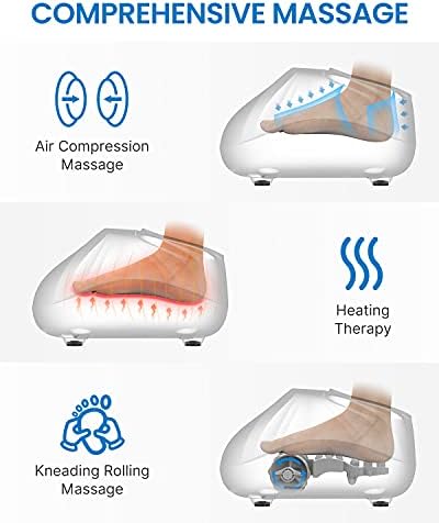 RENPHO Shiatsu Foot Massager with Heat for Plantar Fasciitis FSA Eligible - Image 3