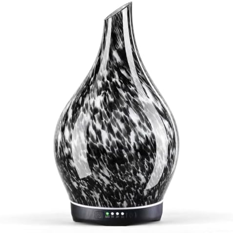 Porseme Essential Oil Diffuser 280ml Handmade Glass Diffuser 7H Runtime by Porseme