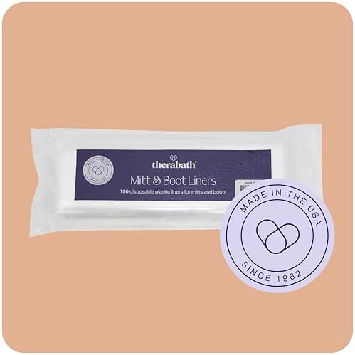 Therabath Disposable Mitt and Boot Liners, for Arthritis and Skin Therapy, Paraffin Wax Liners for Hands and Feet, Use with Insulated Mitts and Boots, for Home and Spa, Made in the USA, 100 Count - Image 6