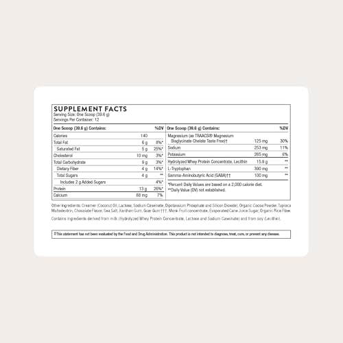 THORNE - RecoveryPro - Whey Protein Powder with Magnesium, GABA & L-Tryptophan - Supports Restful Sleep, Stress Management & Muscle Recovery* - NSF Certified for Sport - Gluten-Free - 12 Servings - Image 2