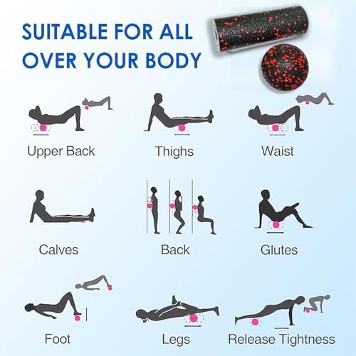 Mini Foam Roller, High Density Massage Tool for Physical Therapy - Image 6