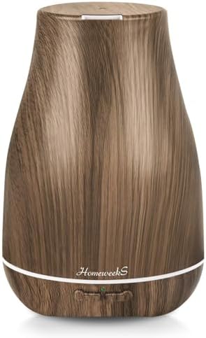 Homeweeks Essential Oil Diffuser for Room 100 ML 1 Pack by Homeweeks