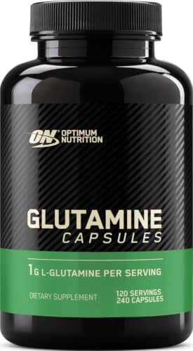 Optimum Nutrition L-Glutamine Muscle Recovery Capsules, 240 Ct by OPTIMUMNUTRITION