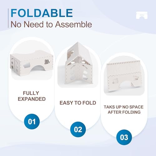 Foldable Squatting Potty for Travel, 7" Toilet Stool Squat Adult, Poop Step - Image 5