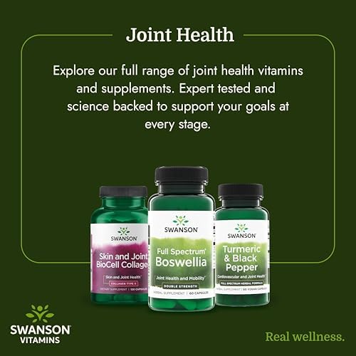 Swanson Double Strength Boswellia Serrata, 800 mg, 60 Capsules - Image 6
