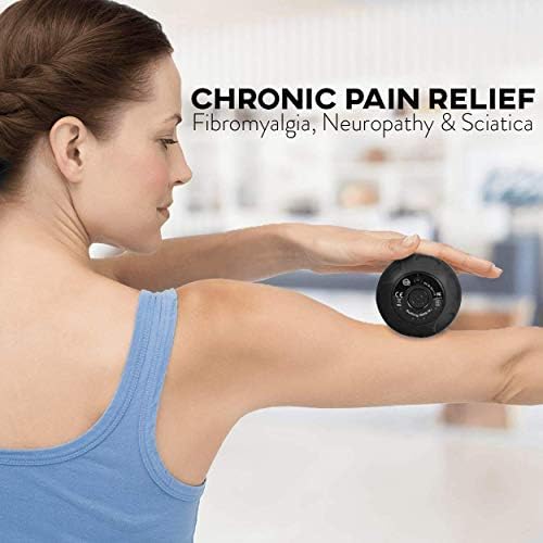 Rolling With It Vibrating Peanut Massage Ball, Deep Tissue, Black - Image 3