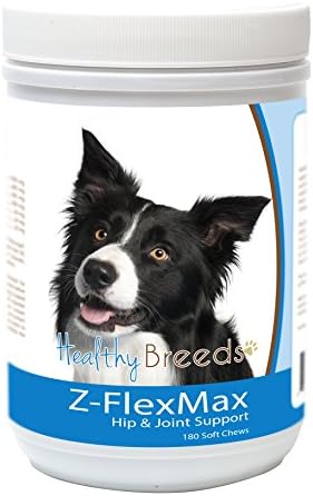 Healthy Breeds Border Collie Z-Flex Max Dog Hip and Joint Support 180 Count by HealthyBreeds