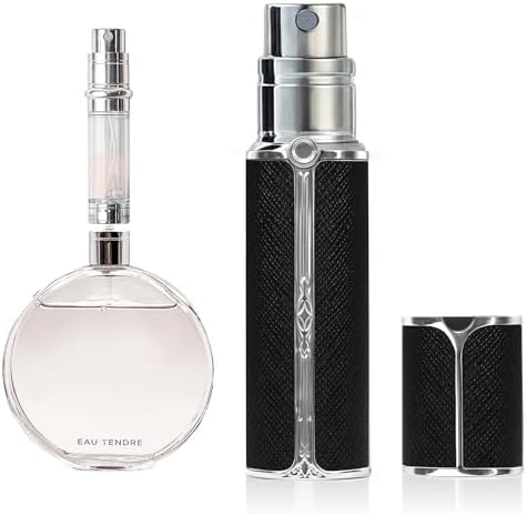 AF00BK Leather Perfume atomiser Bottom Fill, 10ml by muilsae