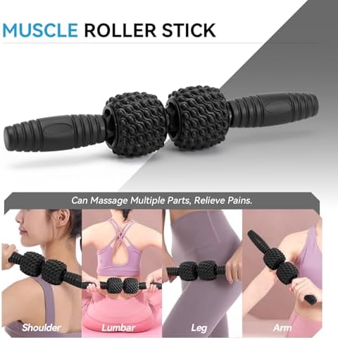 5 in 1 Foam Roller Set, High Density Patented Exercise Roller - Image 4