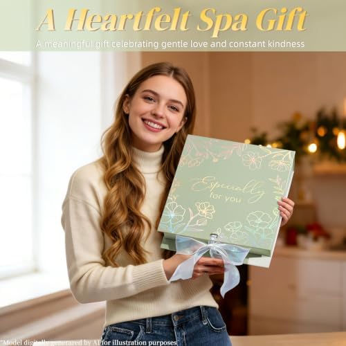 Spa Gifts Baskets for Women Bath Set Birthday Gifts for Women Self Care Kit - Image 3