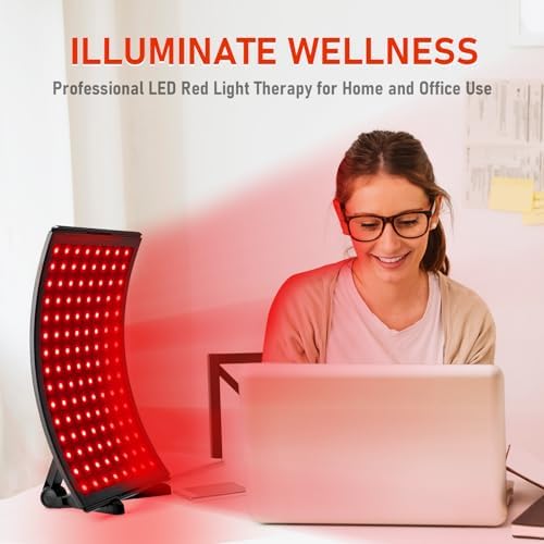 Viconor Red Light Therapy for Face,Red Light Therapy Lamp Back Device,Infrared Light Therapy for Body 660nm&Near Infrared 850nm Red Light Therapy Device Skin Care at Home Muscles,Joints - Image 2