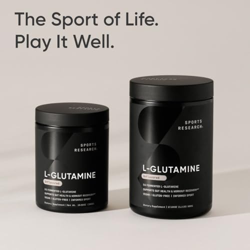Sports Research® L-Glutamine Powder 5g, Unflavored (10.58oz) - Image 6