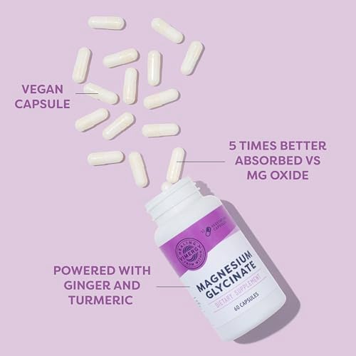 VIMERGY Magnesium Glycinate Supplement, Vegan, 60 Capsules, 30 Servings - Image 3