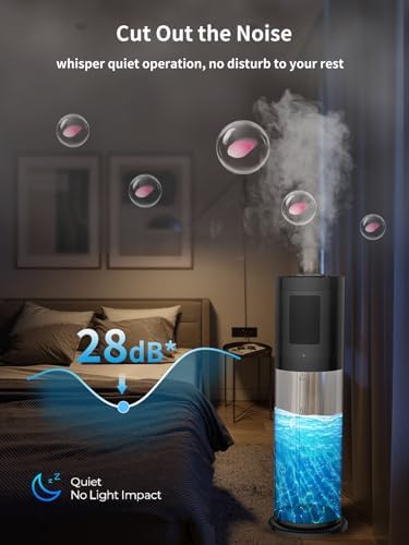 8L Humidifiers for Bedroom, 30dB Quiet, 500ft² Coverage, 60H Runtime - Image 5