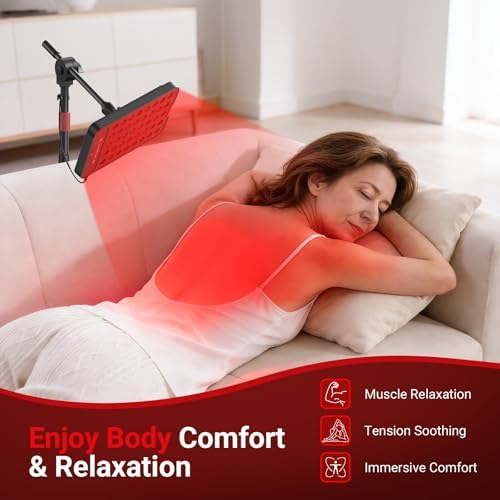 Comfytemp 55W High-Output (3X Intensity) Red Light Therapy Lamp for Body - Image 6