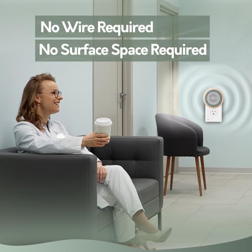 Wall Plug in White Noise Sound Machine for Office Privacy & Noise Canceling, White Noise Machine for Sleeping Adults & Baby, Therapy Noise Blocker with 20 Soothing Sounds & Nightlight by Calm Me. - Image 6