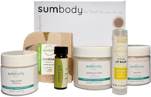 Sumbody Self Care Gifts 6pc Aromatherapy Body Care Set by SUMBODY