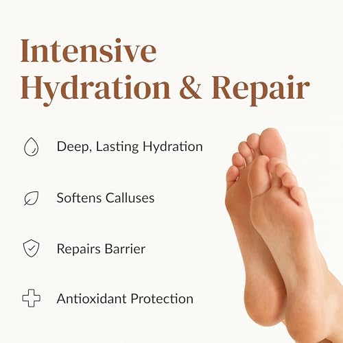 Epielle Hydrating Hand & Foot Masks, Relieve and Soften Dry, Overworked Skin, Self Care Gifts for Women, Spa Kit, 6 Moisturizing Gloves & 6 Moisturizing Socks - Image 3