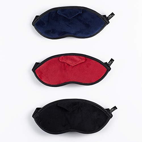 Bucky Eden Collection Lightweight Eye Shade Mask with Reusable Ear Plugs, Black - Image 6