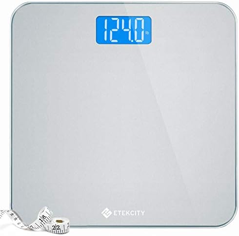 Etekcity Digital Bathroom Scale for Body Weight, Tempered Glass, 400 lbs by Etekcity