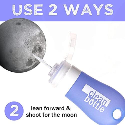 CleanButtle Travel Bidet – Your Ultra Discreet Portable Bidet On The Go – CleanButtle Gets Your Butt’le Clean (Blue) Personal Handheld Water Sprayer - Image 3
