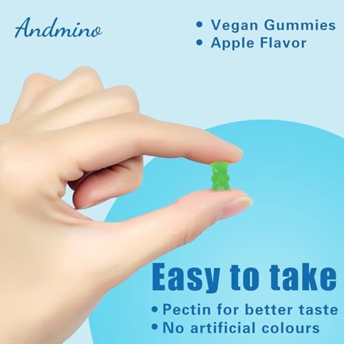 HMB and L-Leucine Gummies, 3000mg, with Trehalose, for Muscle Growth, Muscle Relief and Workout Recovery, for Adults & Elder, Vegan, Gluten Free, Apple Flavor, 120 - Image 5