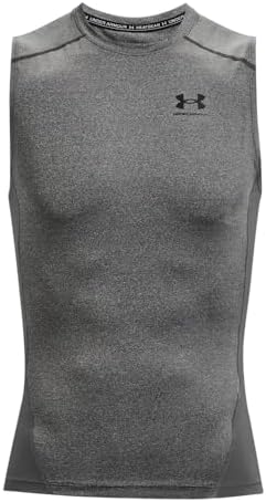 Under Armour Men's HeatGear Compression Sleeveless T-Shirt - Image 5