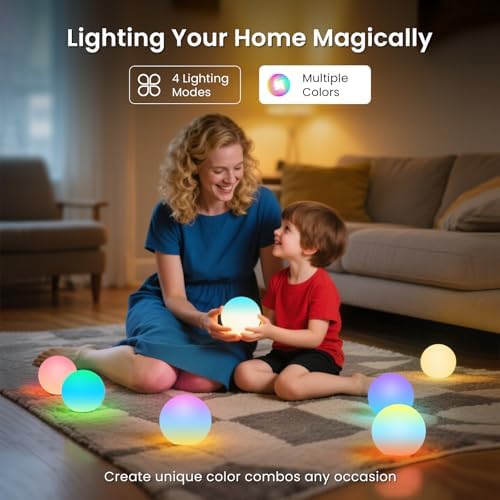 LOFTEK 3-inch Floating Pool Lights, Rechargeable LED Ball Light w/Remote - Image 3