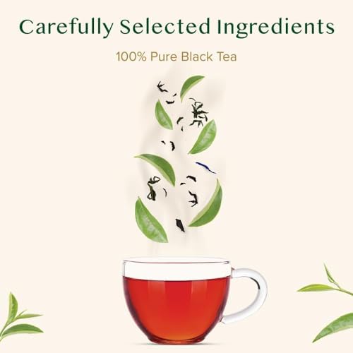 VAHDAM, Assam Exotic Black Tea Bags (30 Count) High Caffeine, Gluten Free, Full Bodied | Individually Wrapped Pyramid Tea Bags | Strong, Robust & Flavoury | Direct from Source - Image 2