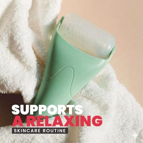ROSELYNBOUTIQUE Gua Sha Facial Tools & Ice Roller for Face (Green) - Image 3