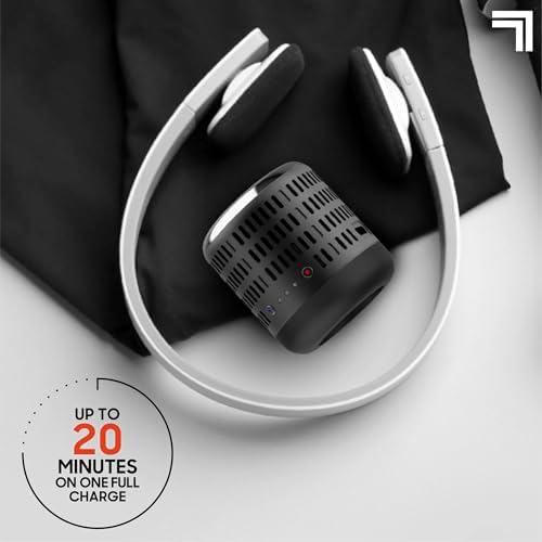 Sharper Image® Powerboost Hot + Cold Dual-Temperature Massage Gun Attachment - Instant Heat & Cold, 6 Temperature Levels, Compatible with Powerboost Massage Guns, Black - Image 4