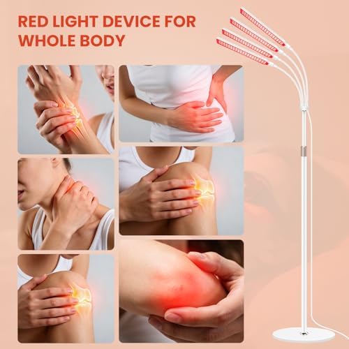 Wolezek Red Light Therapy for Body, 660nm Red and 850nm Near Infrared LED - Image 5
