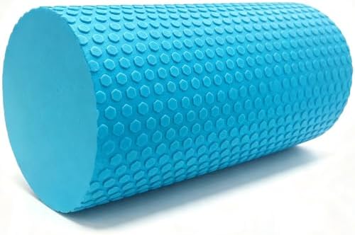Foam Roller for Exercise, Pilates, Back Physical Therapy, 12" X 6" Round by XCZGSW