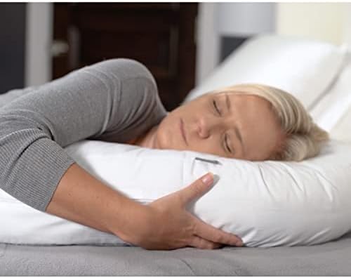 DMI U-Shaped Side Sleeping Pillows For Neck And Shoulder Pain |Side Sleeper Neck Pillow & Pregnancy Pillow Side Sleeper With Ear Hole | Back, Hip, & Sciatica Relief(30"x20"x6") - Image 3