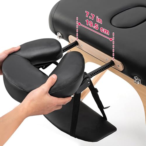 Noverlife Universal Massage Table Face Cradle & Cushion, Multi-Angle - Image 2