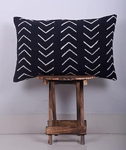 Trade Star Mudcloth Cushion Cover 100% Cotton Pillow Cover for Couch Throw Pillow Case Black for Bedroom Decorative Luxurious Living Room Pillow Case Home Decor Designer Handcrafted Fall Decor Case - Image 5