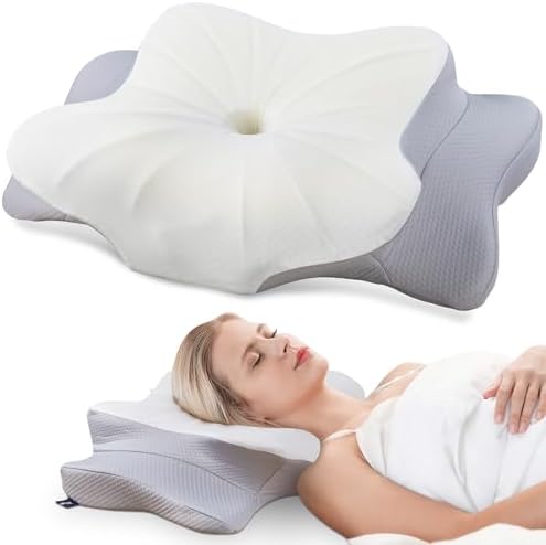 DONAMA Cervical Neck Support Pillow for Neck and Shoulder Pain Relief by DONAMA