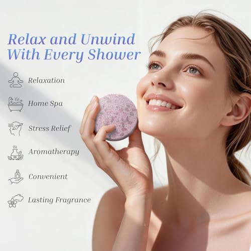 Shower Steamers Aromatherapy Gifts for Women, Relief 8 Pack - Image 3