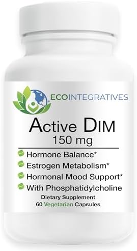 Active DIM 150mg Supplement - 60 Vegetarian Capsules by EcoIntegratives