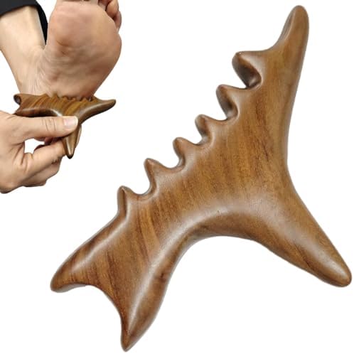 Wooden Foot Acupressure Reflexology Massager by KINTEGOOD
