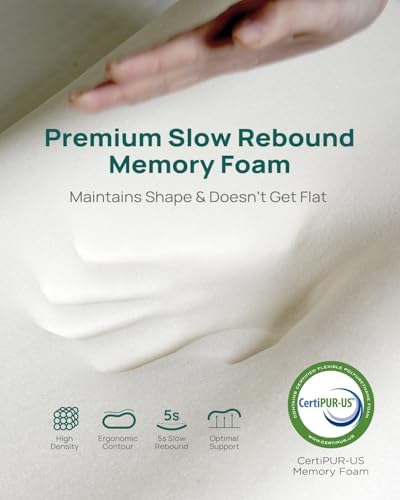 Releep Ergonomic Memory Foam Pillow - Orthopedic Cervical Support Pillow for Neck & Shoulder Pain Relief, Adjustable Contour Pillow for All Sleeping Positions, King Size - Image 4